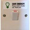 Gobrecht & Ulrich 10 x Save Energy Sticker Set -