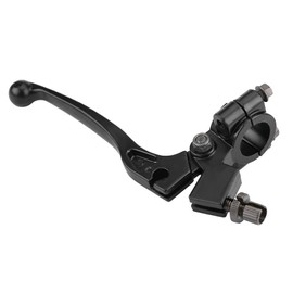 Terisass Folding Brake Clutch Lever with Perch for 50CC - 125CC Dirt Pit Bike+125 + 125cc+Pit Bike 140 Snapback Clutch Lever