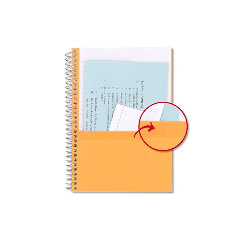 Five Star Cuaderno Espiral 2 Temas 100 Hojas Rayado Universitario