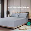 1000 Thread Count 100% Egyptian Cotton 1Pc Fitted Sheet only,King