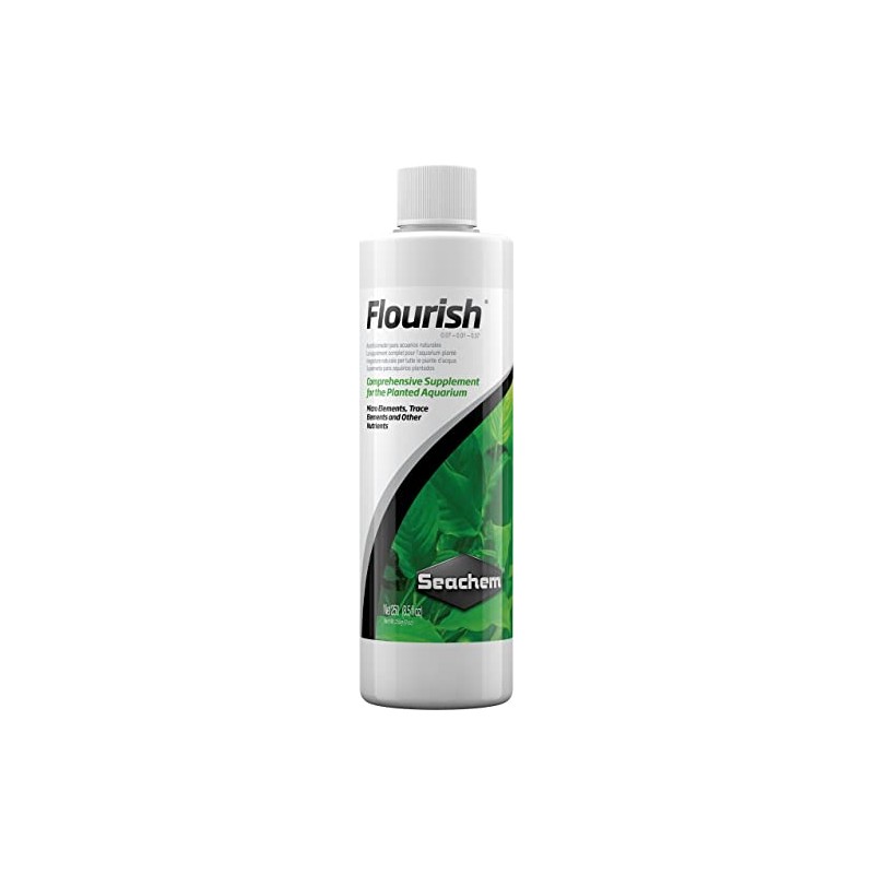 Seachem Flourish Freshwater Plant Supplement - Aquarium Element and Nutrient