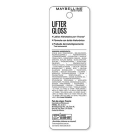 Gloss Liquido Maybelline May Lifter Gloss Moon 5.4 Ml con Blister