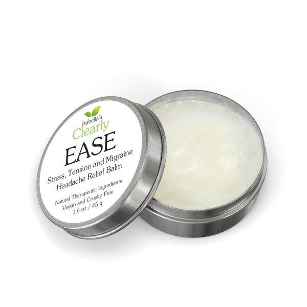 Clearly EASE, Headache and Migraine Relief, Vegan Essential Oil Remedy, USA