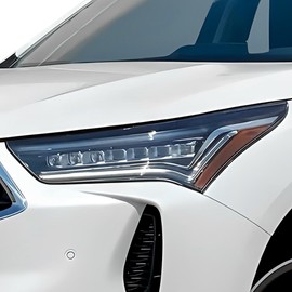 BOGAR TECH DESIGNS Full Headlight Head Light PPF Kit Compatible with Acura RDX 2019-2025, Clear Bra