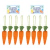 8 x Easter Carrots (8cm) Orange Mini Carrots Hanging Pendant