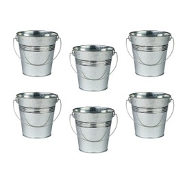 Teacher Created Resources Buckets Set, Set of 6, Metal (TCR6076)