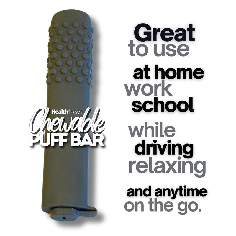 Mint Essential Oil Aromatherapy PuffBar + Chewer to Help Quit