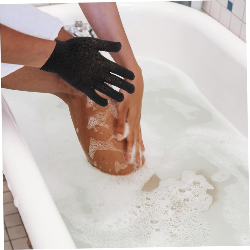 10piezas Guantes De Baño Exfoliantes De Ducha Guante Exfoliante Corporal