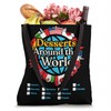 Vacation Desserts Around The World Countries Showcase Tote Bag