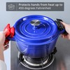 Cast Iron Skillet Handle Covers,Pot Handle Covers Heat Resistant,Pot Holders