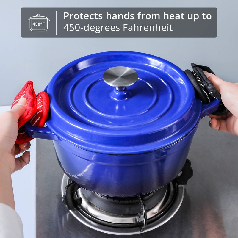 Cast Iron Skillet Handle Covers,Pot Handle Covers Heat Resistant,Pot Holders