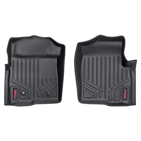 Rough Country All Weather Floor Mats Set for Ford F-150