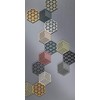 Zone Denmark, Triangles Topfuntersetzer/Untersetzer für Auflauf-/Ofenformen, Silikon, 24 x 14