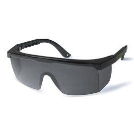 RODOPI ClearVision Laser Cut UV Safety Glasses Adjustable Safety Glasses Anti Fog EN 166 Work Safety Glasses Side Protection Overglasses Tinted Lab Glasses (3 Glasses)