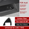 Car Boot Panel Cover Carbon Fibre Sticker Trim Compatible with