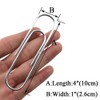 HAHIYO Paperclips 4 inch (100mm) Extra Large Paper Clips Sturdy