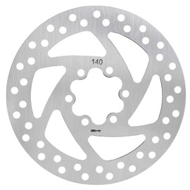 140mm Disc Brake Rotor e scooter brake disc Brake Pad Braking Part 5.5in OD 1.3in ID Brakerotor and Spare Parts Brakerotor Stainless Steel Rotors