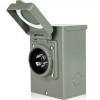 PAULINN 30A Generator Power Inlet Box NEMA 3R Generator Outlet