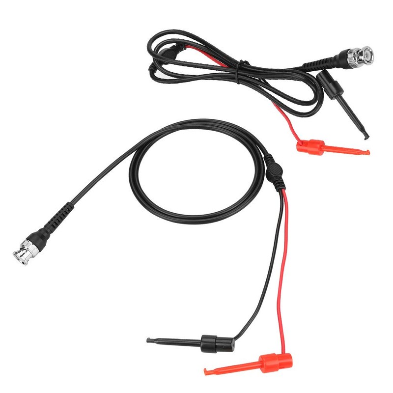 Signal Generator Cable,2Pcs BNC to Dual Coaxial Cable,Testing Hook Probe