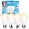Aovpex Dusk to Dawn LED Outdoor Light Bulbs, 13W 1100LM(100W