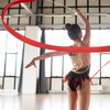 Abeillo 2pcs Rhythmic Dance Ribbons, 78.7 Inch Gymnastics Ribbon Dancer