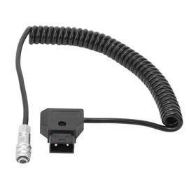 Tbest Black Magic V Mount Wire D Tap To 4K Spring Power Cord For Blackmagic Pocket Cinema Camera 4K / Gold Mount V Mount B