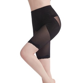 [saiina] 幸せスタイル骨盤補正ガードル 骨盤補正 骨盤 ガードル お腹引き締め 骨盤ガードル (L, ブラック)