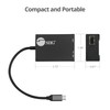 SIIG USB-C to SFP Fiber Gigabit Ethernet Adapter, 1 Gbps,