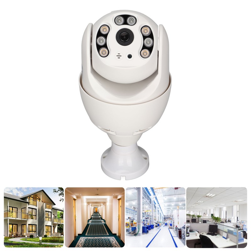 WiFi Light Bulb Camera 1920 X 1080 Wireless Home Surveillance