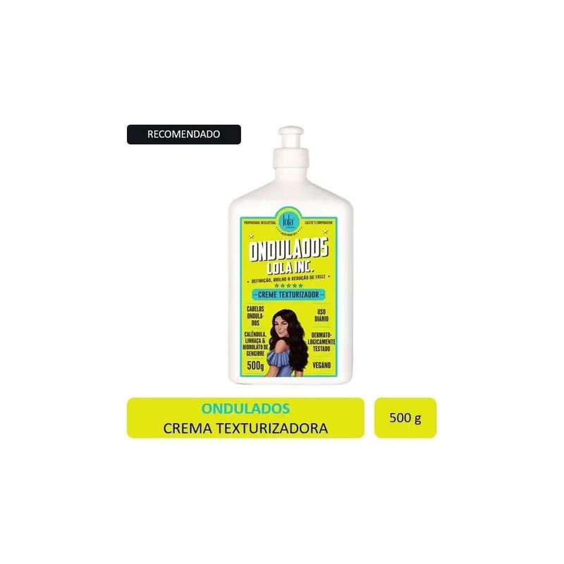 Crema Texturizadora Ondulados Lola Cosmetics 500 Ml