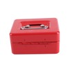 Cash Box with Money Tray Metal Storage Safe Lock Box