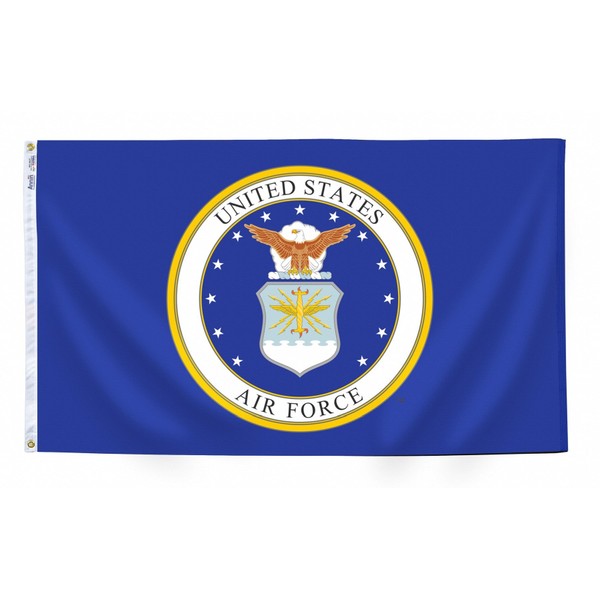 Annin Flagmakers Model 439010 U.S. Airforce Military Flag USA-Made Specifications, Officially Licensed, 3 x 5 Feet