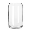 Libbey Glass Can (Set of 24), Clear, 16 fluid ounces