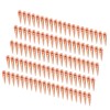 100set Punk Cone Spikes Studs Rose Gold Pointed Electroplating Burr