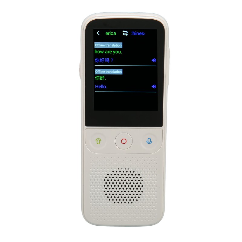 112 Languages Smart Voice Translator 2.4inch Touch Screen 1GB RAM