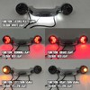 Bullet Rear Brake Light Bar with Turn Signals Smoke Lens