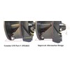 Custom Install Parts Black Glove Box Compartment Door Latch Lock