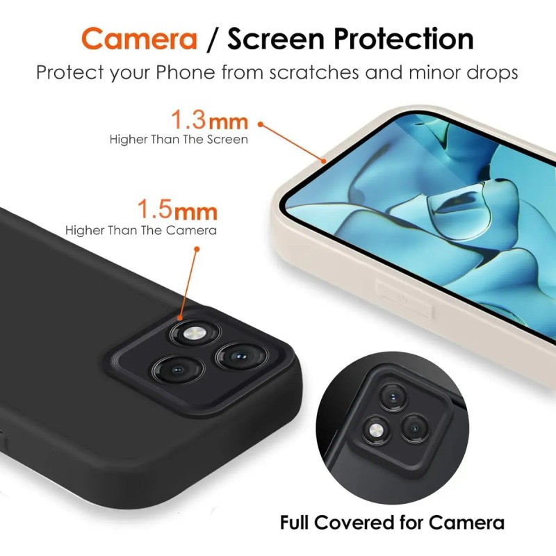 Funda Para Honor 400 Lite 5g Premium Silicona Protectora Con