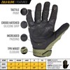 Valken Zulu Tactical Gloves, Protektoren Handschuhe, oliv, Größen:XXL