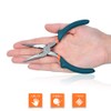 SPEEDWOX Mini Radio Pliers with Groove, Blade Included, Cuttable Shape,