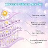 Parches de Silicona para Cicatrices,Cinta de Silicona Reutilizable,Suaves y Transpirables,para