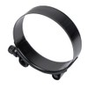 Kyostar 2.5" T-Bolt Hose Clamp Adjustable Stainless Steel Clamp Black