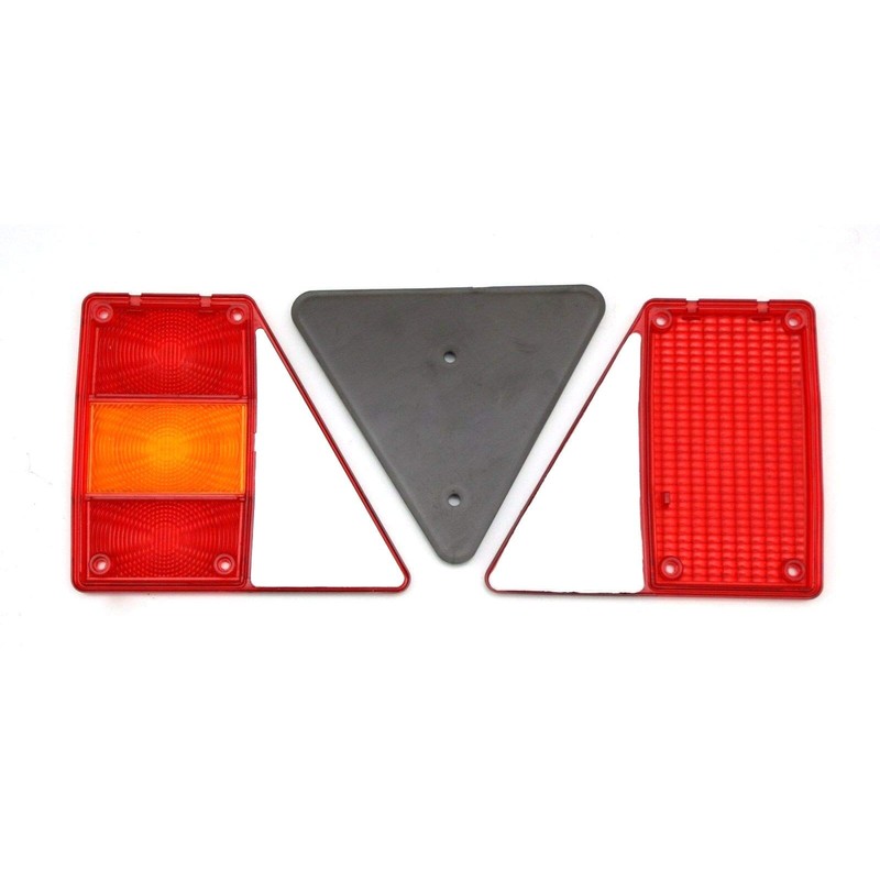 Westfalia Light Lens Set - Left - Trailer Rear Reflector