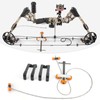 Telituny Bow Press Arrow Bow-Metal Portable Outdoor Compound Bow Press