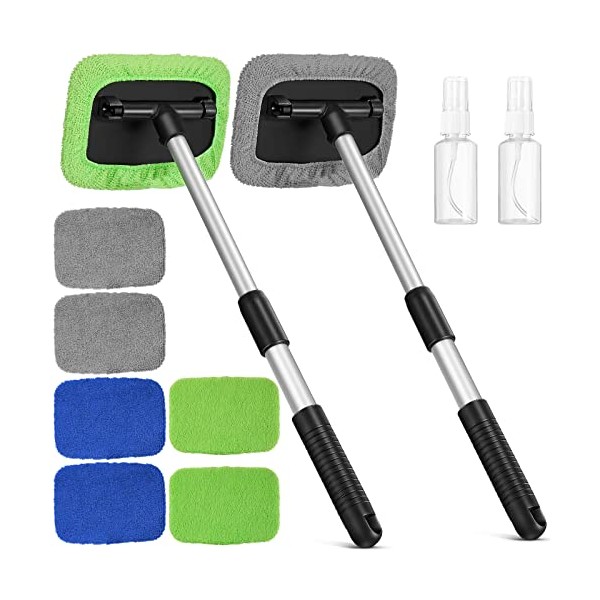 2 Sets Windshield Cleaner Car Window Cleaner Auto Window Cleaning