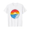 Cinnamon Bay St. John USVI Retro Vintage Sunset Surf T-Shirt