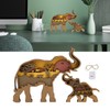 Elephant Statue Boxwood Mechanical Engraving Safe Durable Exquisite Details Elephant