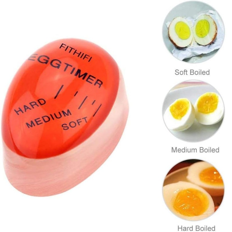 Egg Timers for Boiling Eggs, Colour Changing Egg Timers for