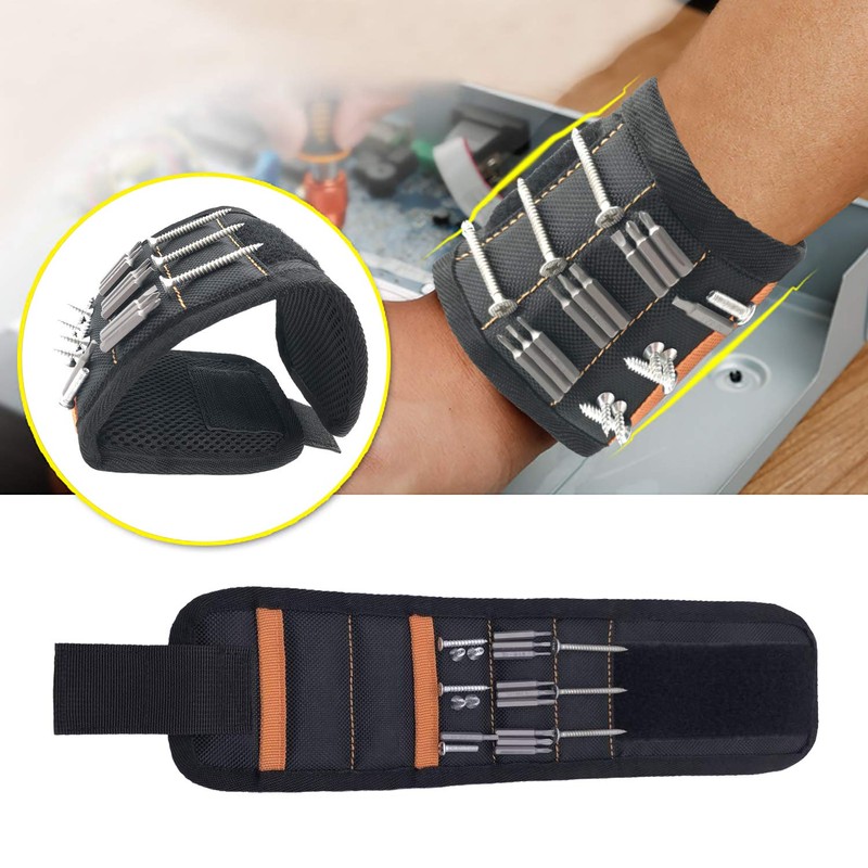 Magnetic Wristband, DIY Tool Gift for Father Tool Belt with