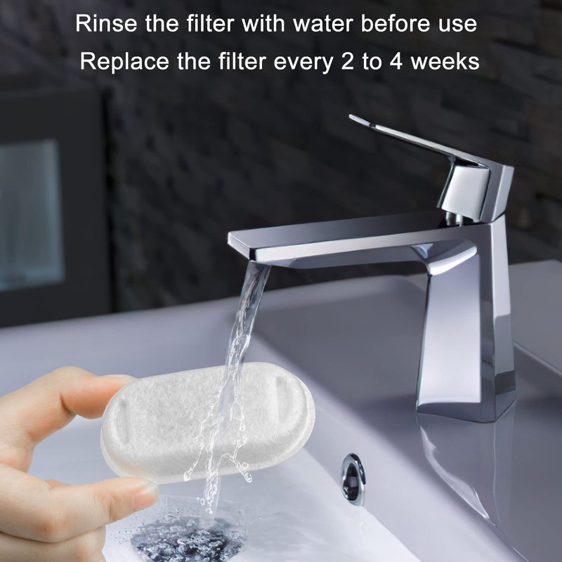 Wonder Creature 16 Pack Cat Water Fountain Filter Replacement, 4+4/8+8/12+12/16+16